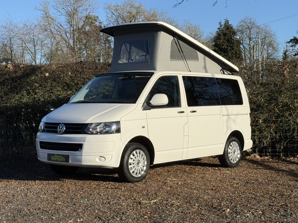 Used (2010) VW T5 Campervan SWB White